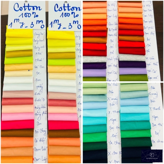 Thun cotton 4 chiều 3M