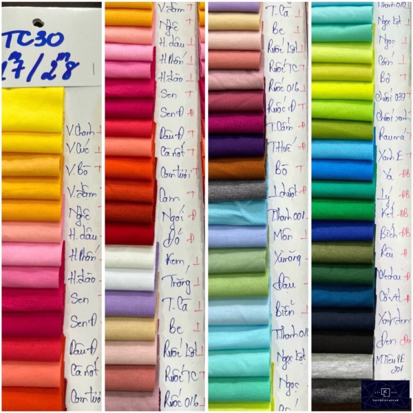 vải thun cotton 4 chiều